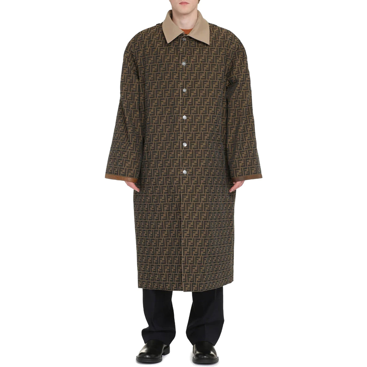 Fendi Reversible Trench Coat Men FENDI