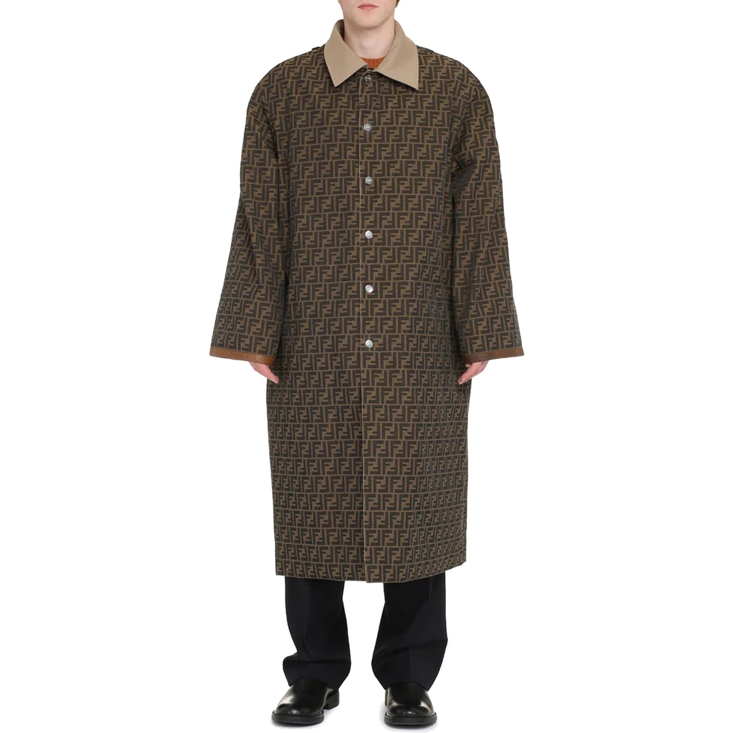 Fendi Reversible Trench Coat Men FENDI
