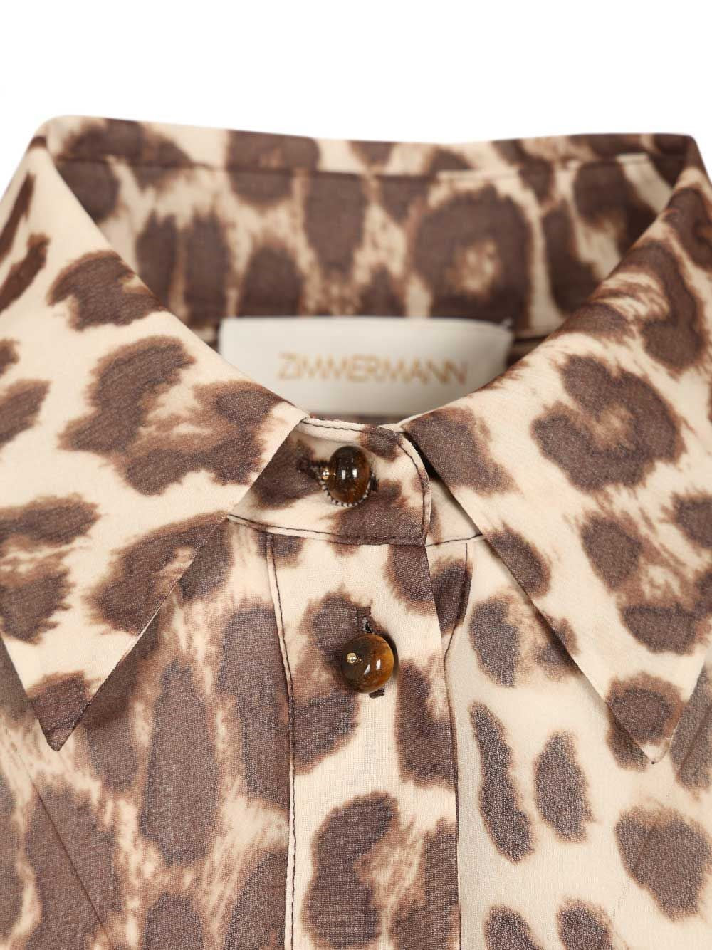 Zimmermann Women Sunray Collared Shirt ZIMMERMANN