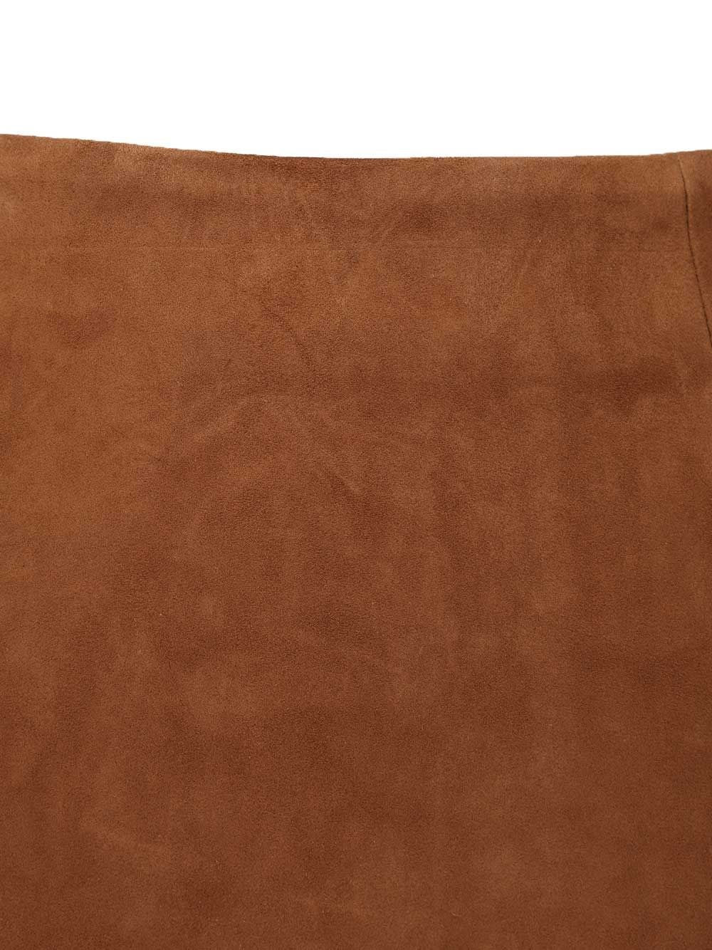 Rotate Women Suede Mini Skirt ROTATE