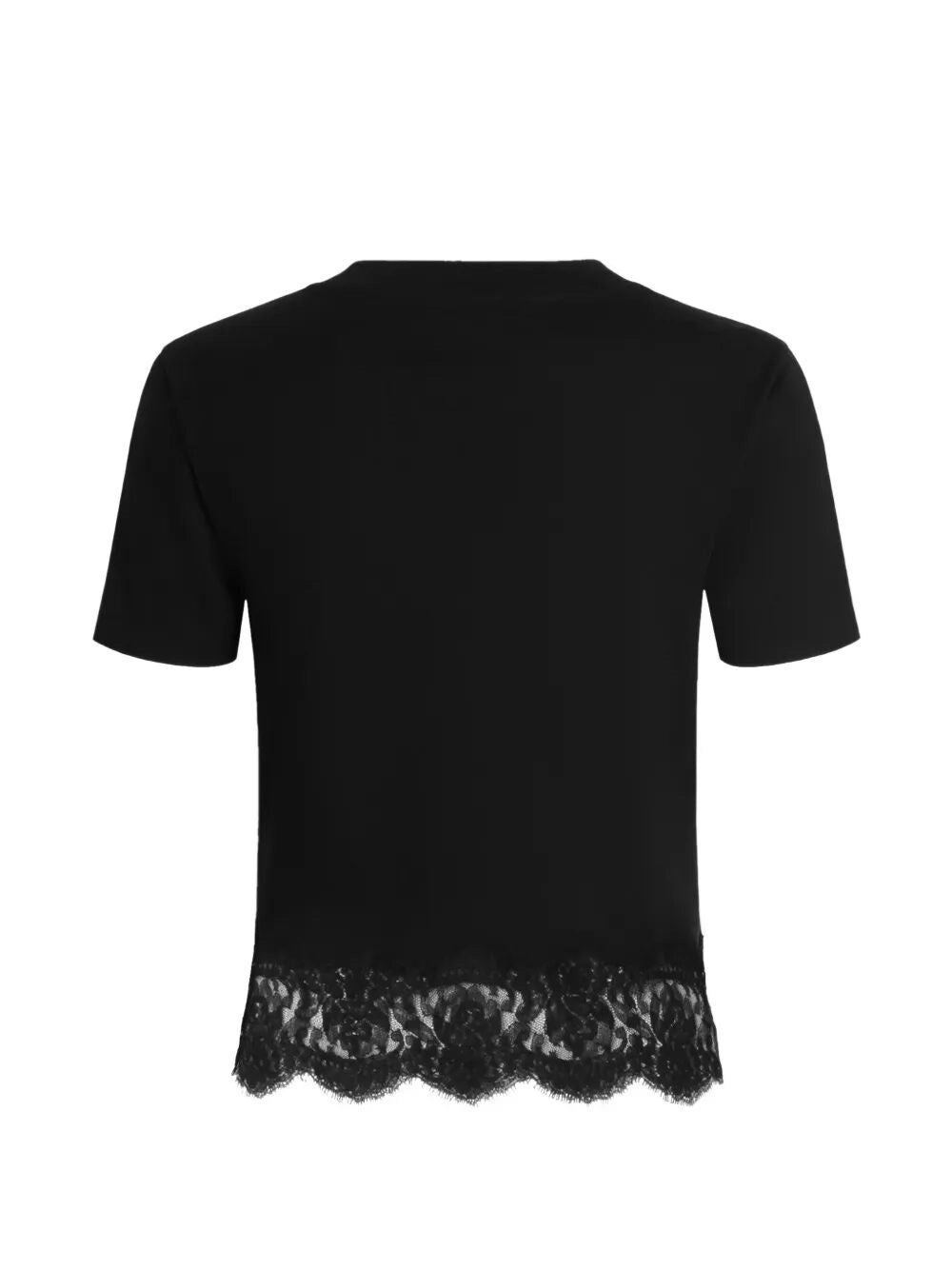 Dolce & Gabbana Women T-Shirt With Lace DOLCE & GABBANA