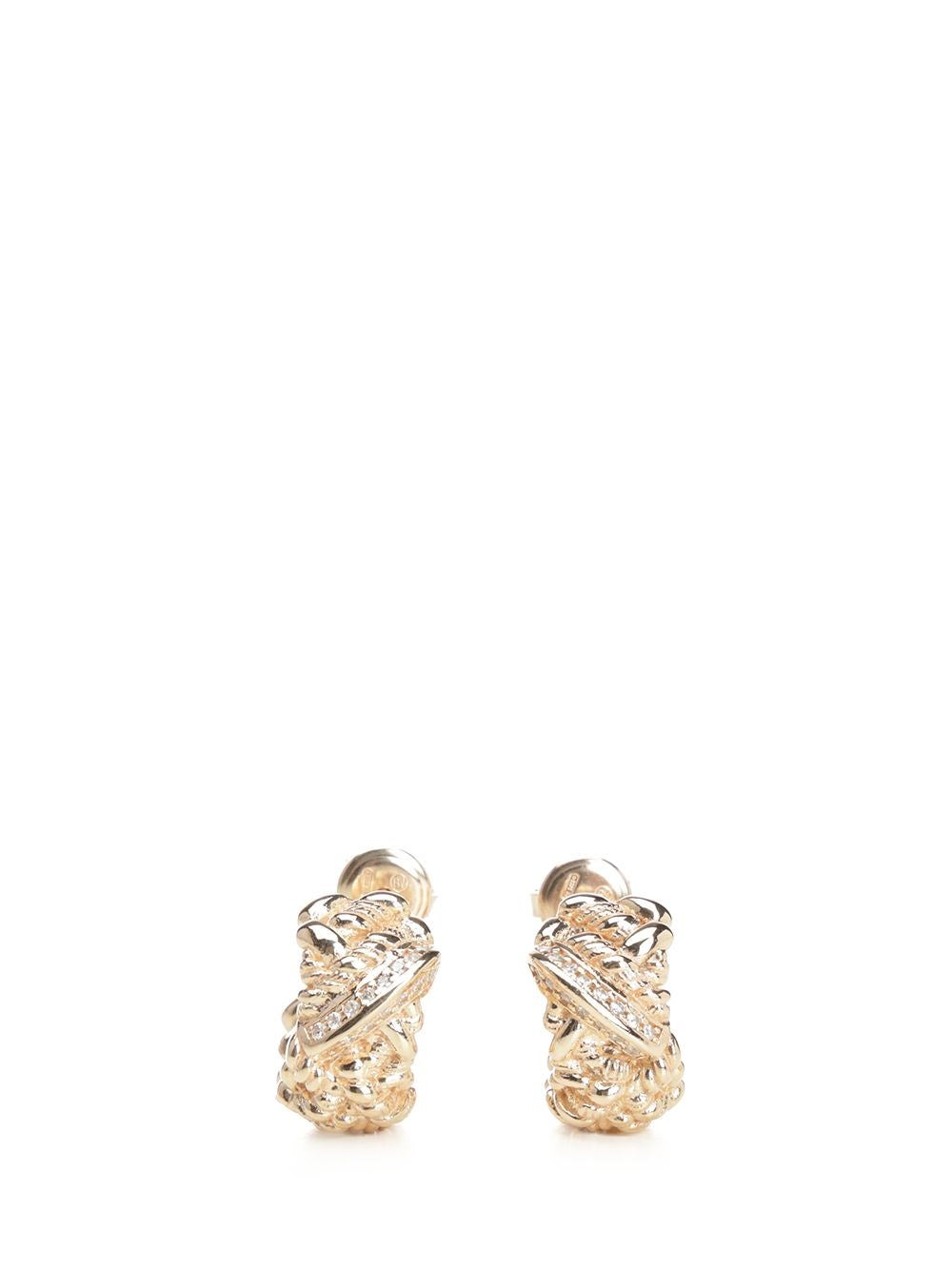 Bottega Veneta Women Braided Earrings