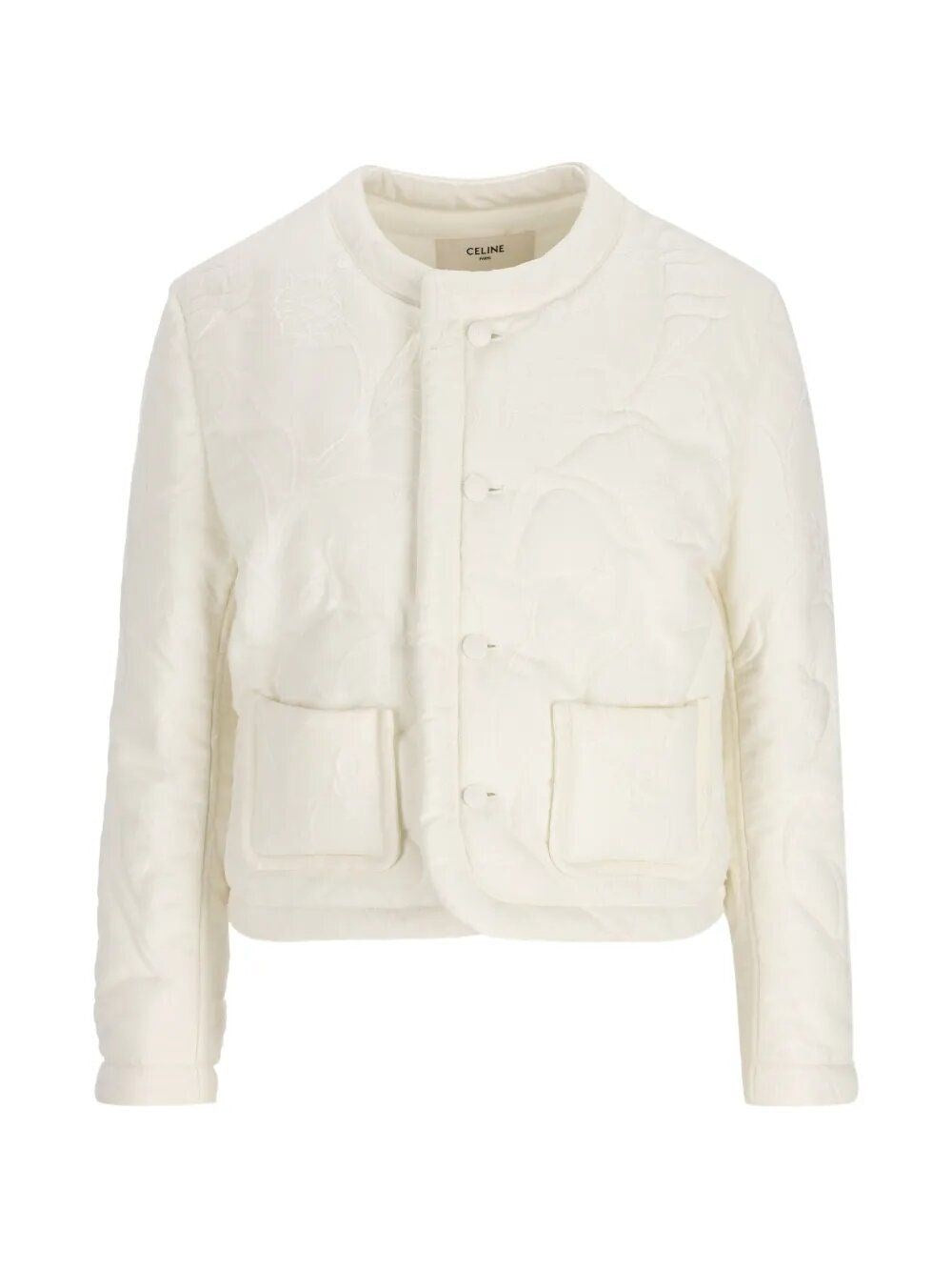 Celine Women Floral Quilted Jacket CELINE