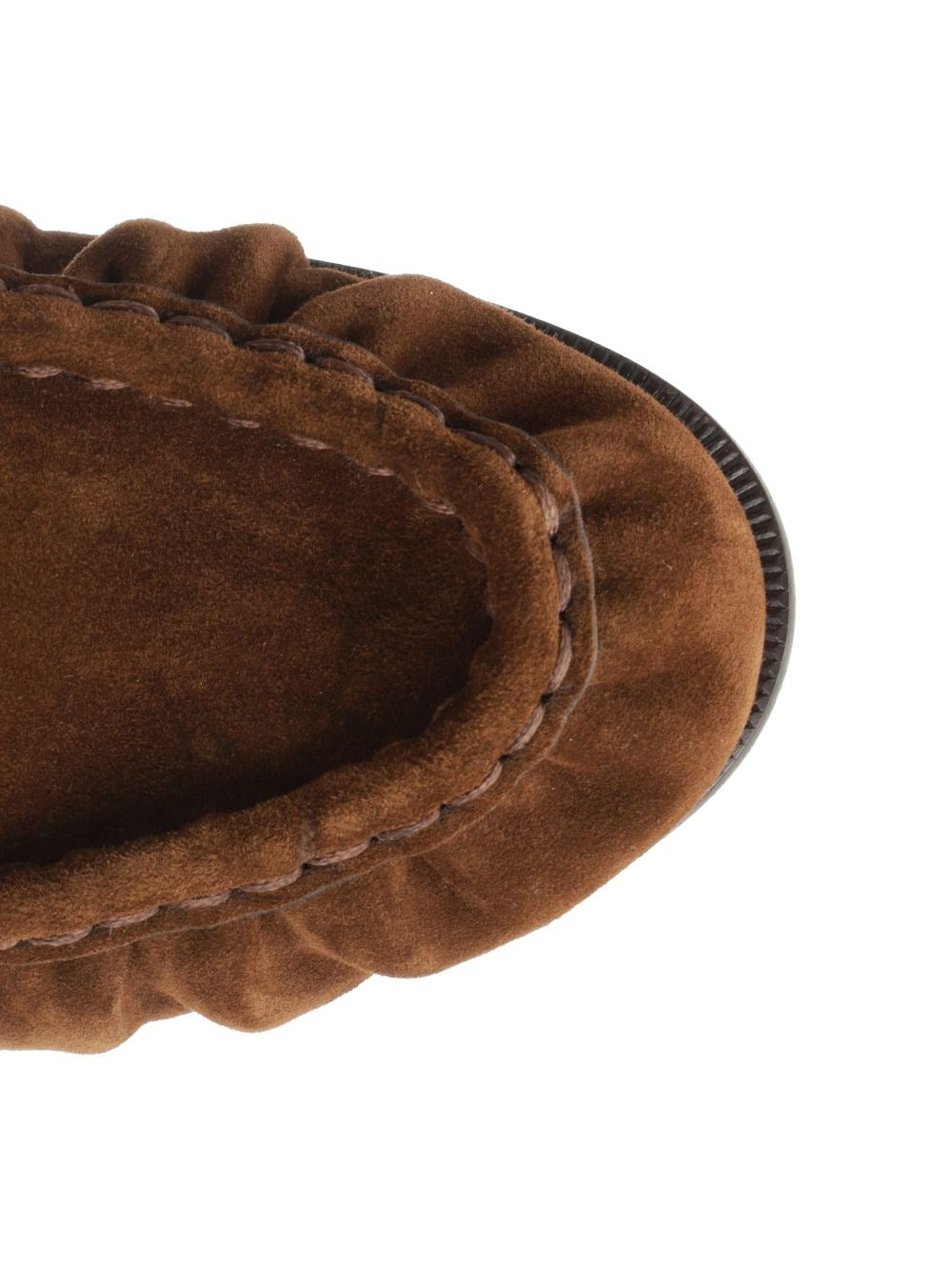 Saint Laurent Women Le Loafer Suede Moccasin SAINT LAURENT