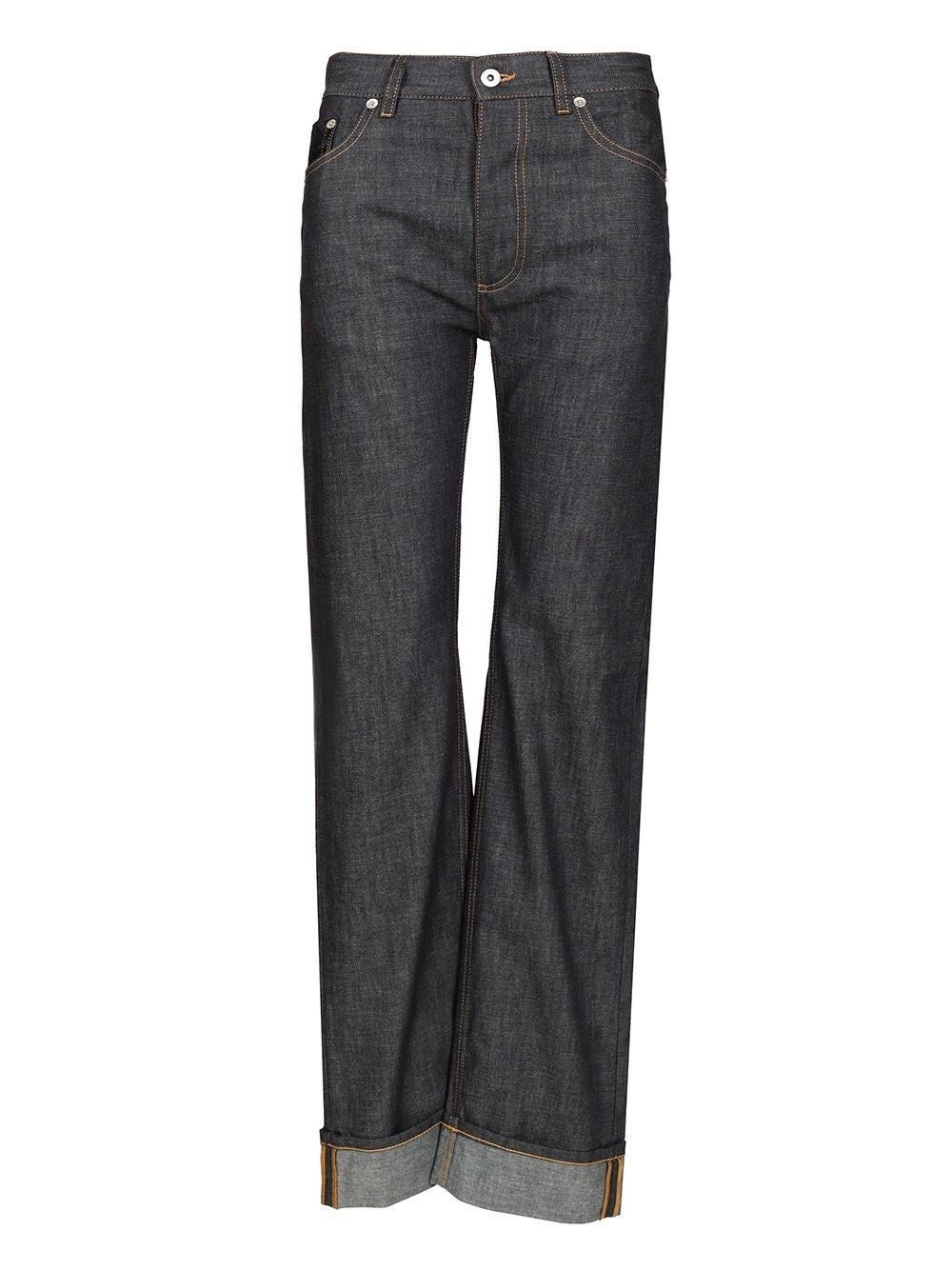 Bottega Veneta Women Jeans With Woven Pocket BOTTEGA VENETA