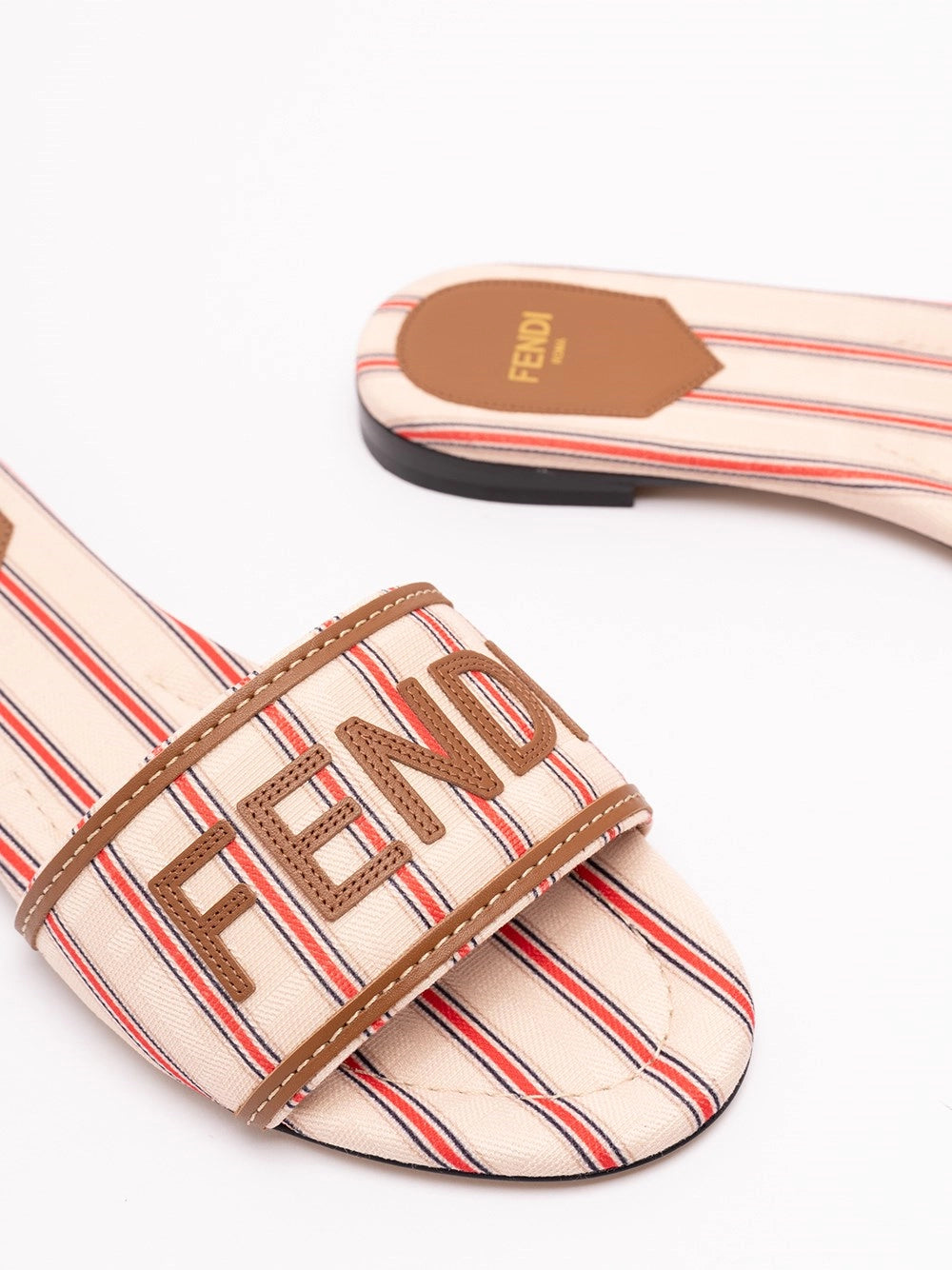 Fendi Women `Ff` Slides FENDI