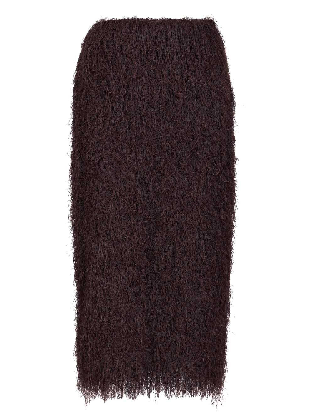 Dries Van Noten Women Sokna Skirt With Fringe DRIES VAN NOTEN