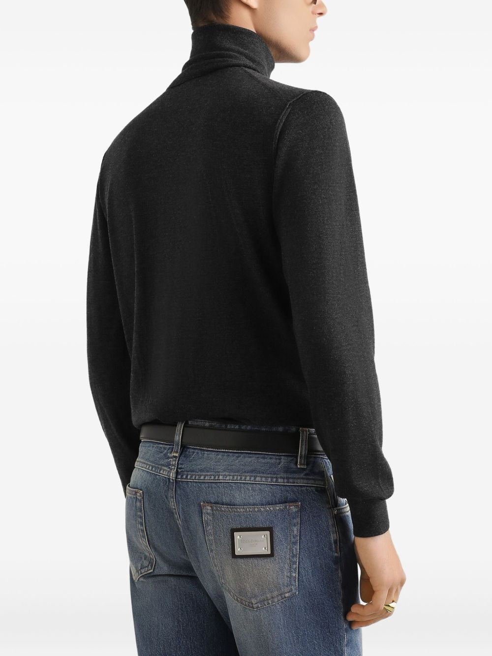 Dolce & Gabbana Men Cashmere Turtleneck Sweater DOLCE & GABBANA