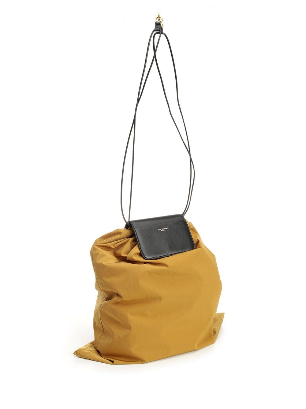 Saint Laurent Women Ysl Pochon Large Nylon And Leather SAINT LAURENT