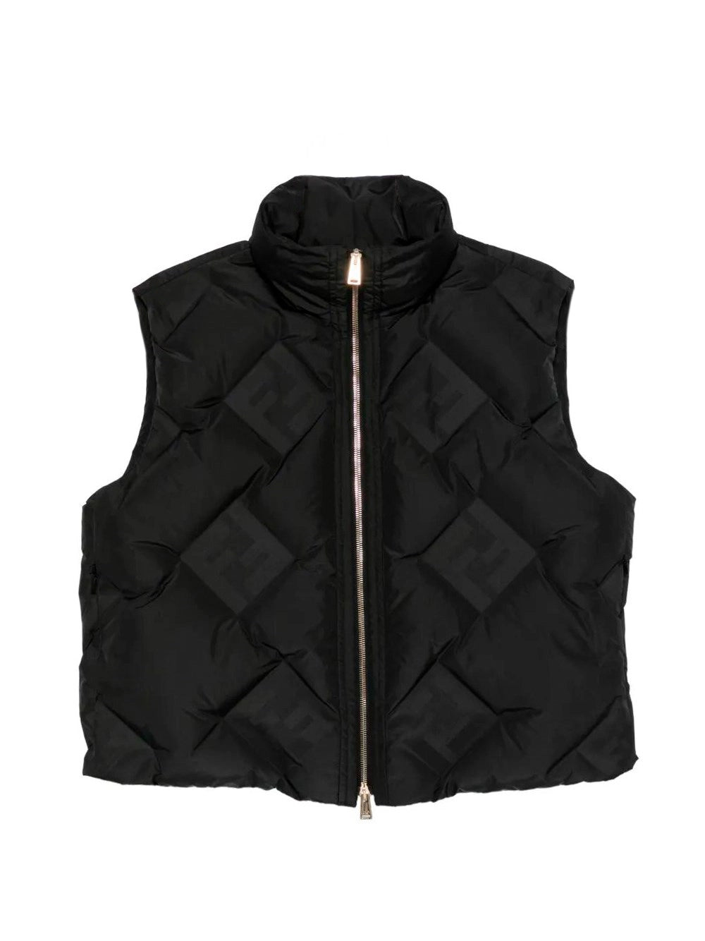 Fendi Women Puffy Jacquard Gilet FENDI