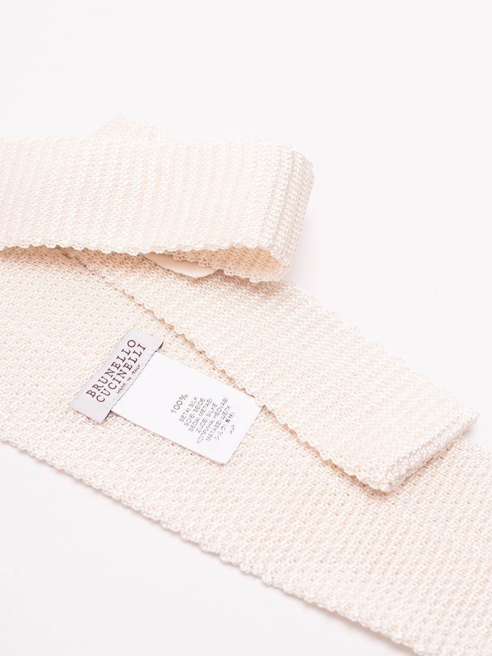 Brunello Cucinelli Men Knit Necktie BRUNELLO CUCINELLI