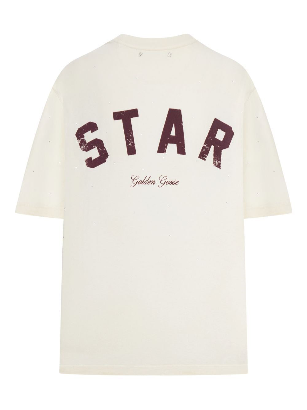 Golden Goose Women T-Shirt With All-Over Crystals GOLDEN GOOSE