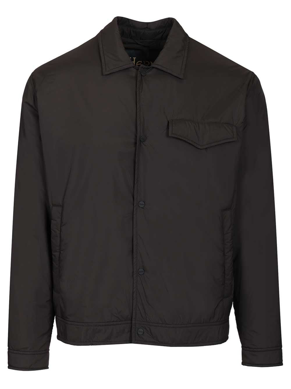 Herno Men Shirt Jacket Ecoage Nylon HERNO