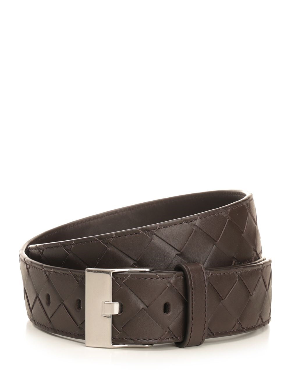 Bottega Veneta Men Fomdente Intrecciato Belt BOTTEGA VENETA