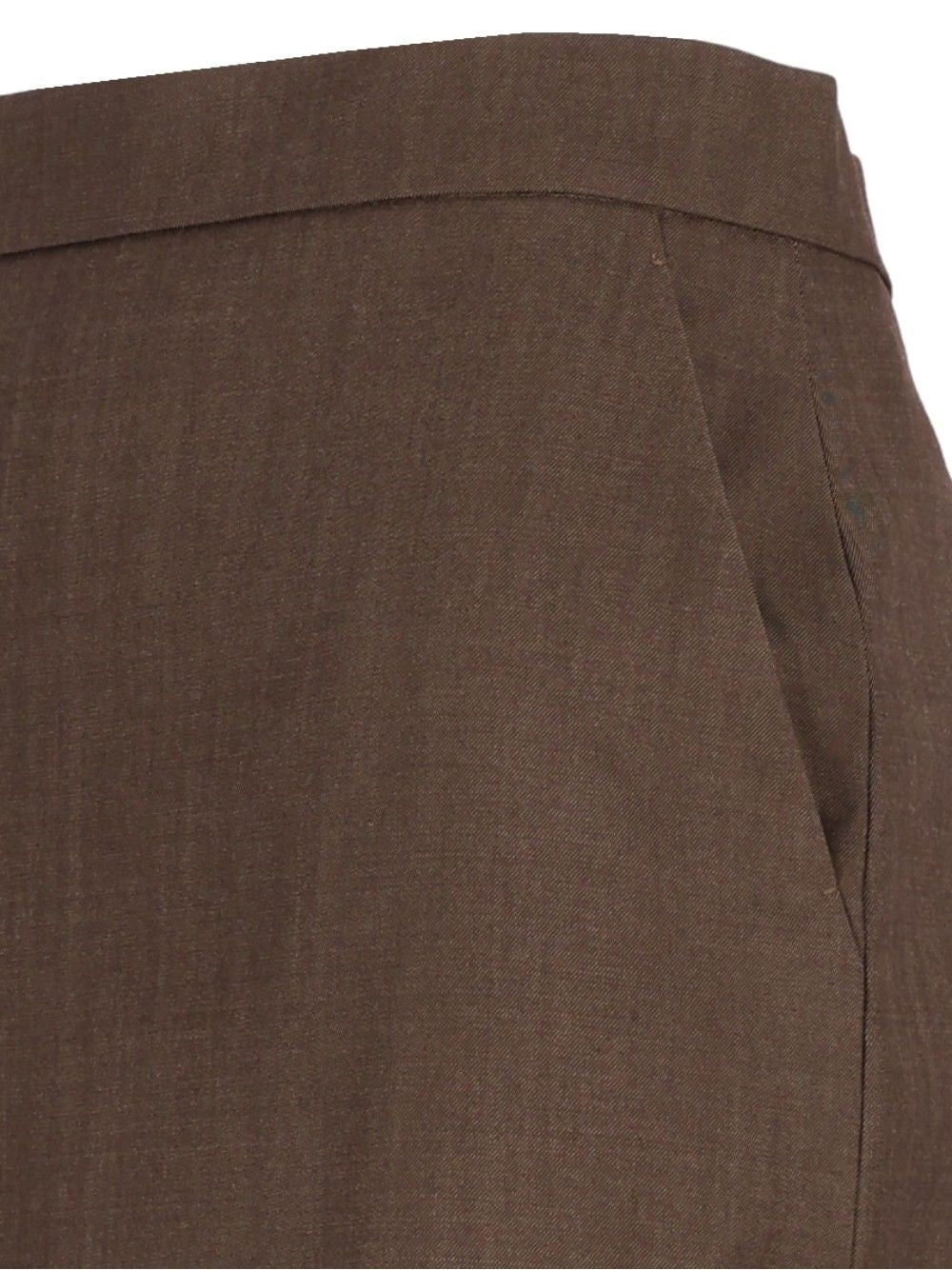 Max Mara Women Wool Gabardine Pencil Skirt MAX MARA