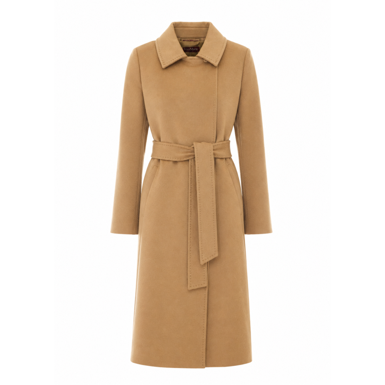 Max Mara Studio Women Bcollag Wool Double-Breasted Coat MAX MARA STUDIO