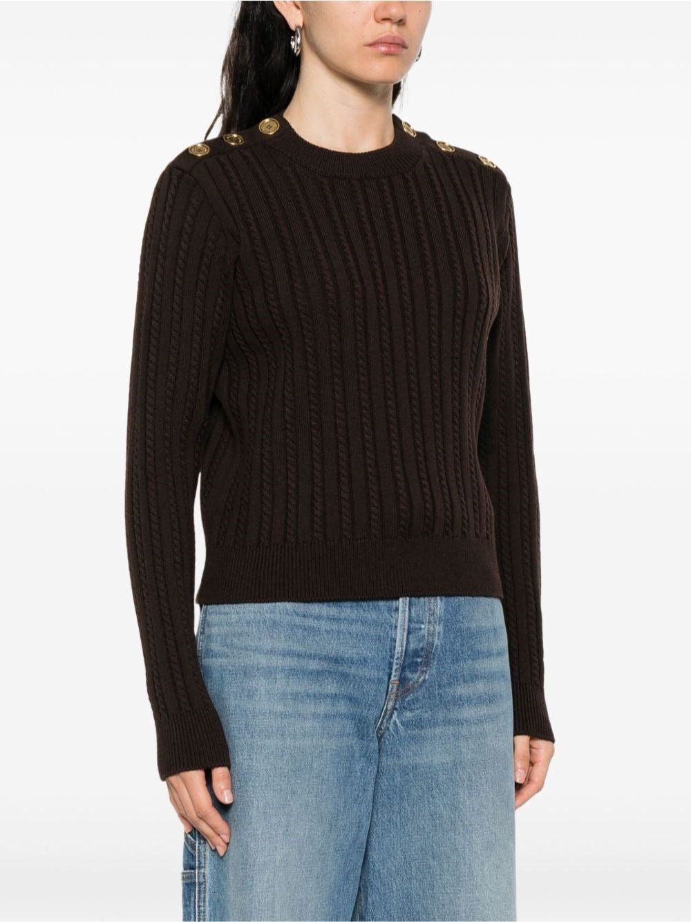 Golden Goose Women Cable-Knit Sweater GOLDEN GOOSE