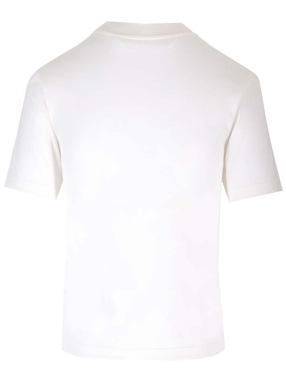 Palm Angels Women White T-Shirt With Logo PALM ANGELS