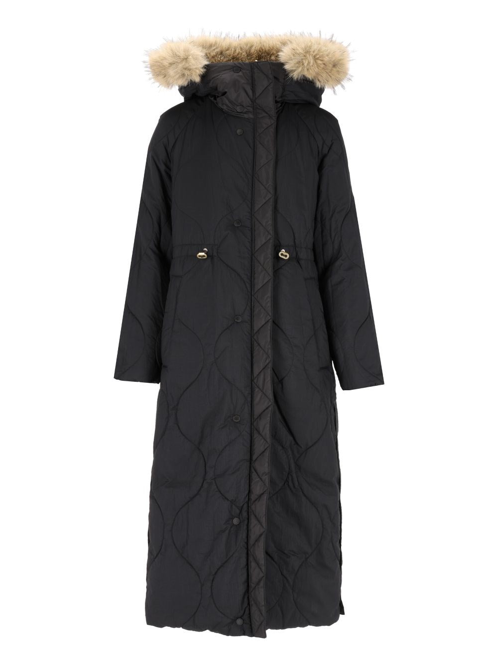 Weekend Max Mara Women Reversible Long Down Jacket In Water-Repellent Fabric WEEKEND MAX MARA
