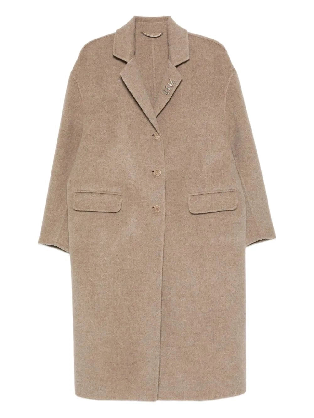 Ermanno Scervino Women Single-Breasted Coat ERMANO SCERVINO