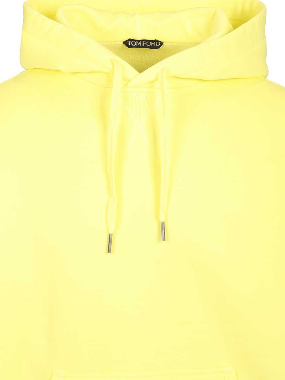 Tom Ford Men Yellow Hoodie TOM FORD