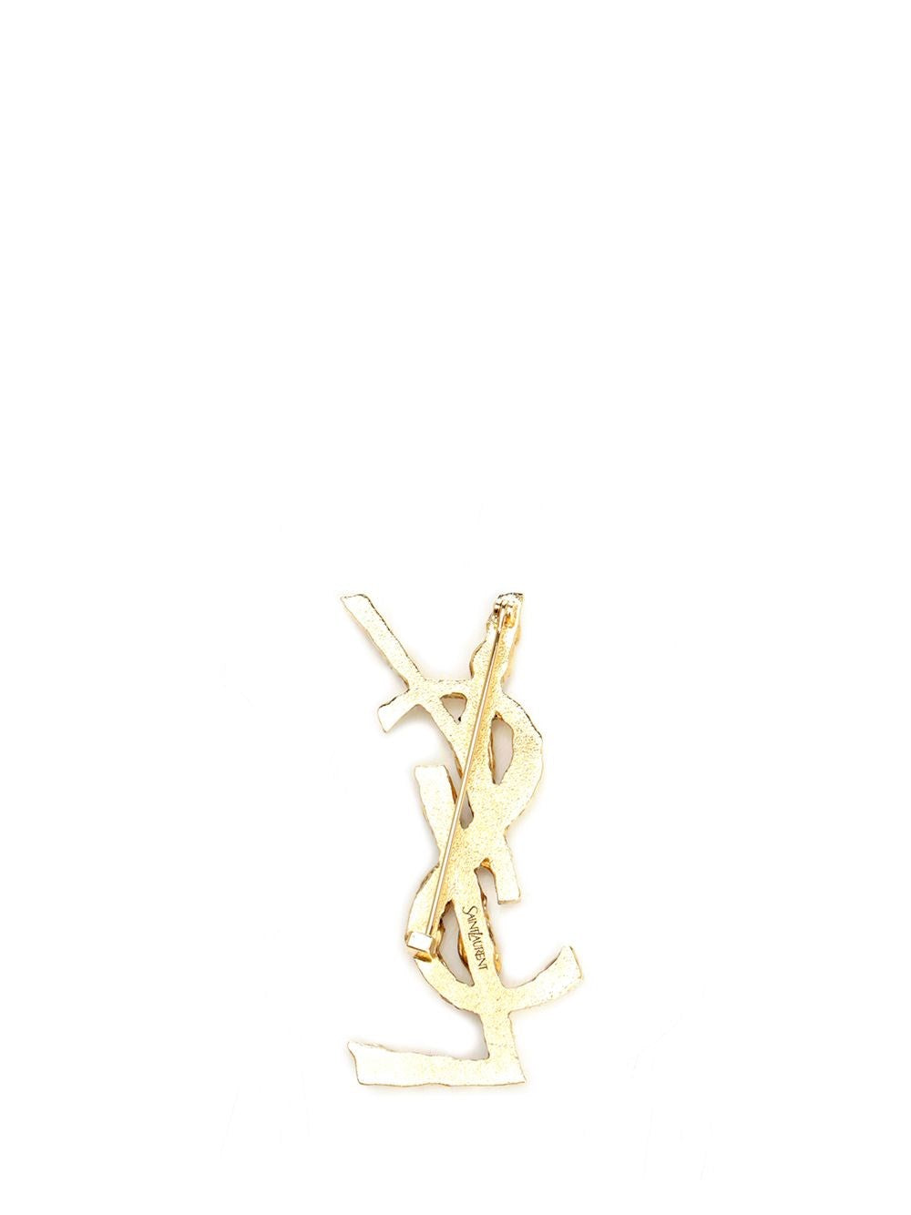 Saint Laurent Women Cassandre Brooch SAINT LAURENT