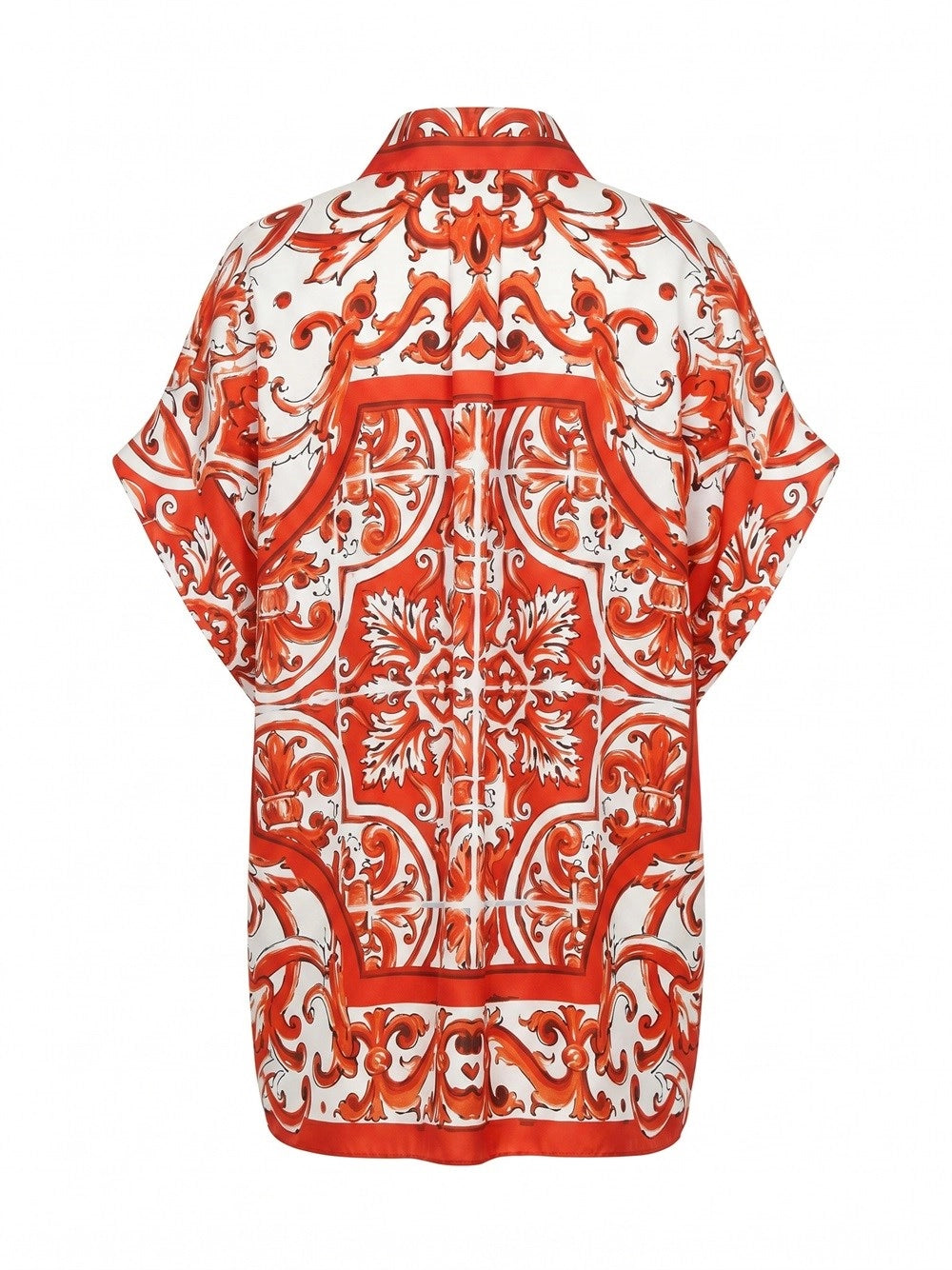 Dolce & Gabbana Women Maiolica-Print Shirt DOLCE & GABBANA