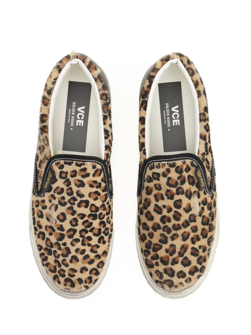 Golden Goose Women "Vce Penstar" Sneaker In Leopard Pony Skin GOLDEN GOOSE