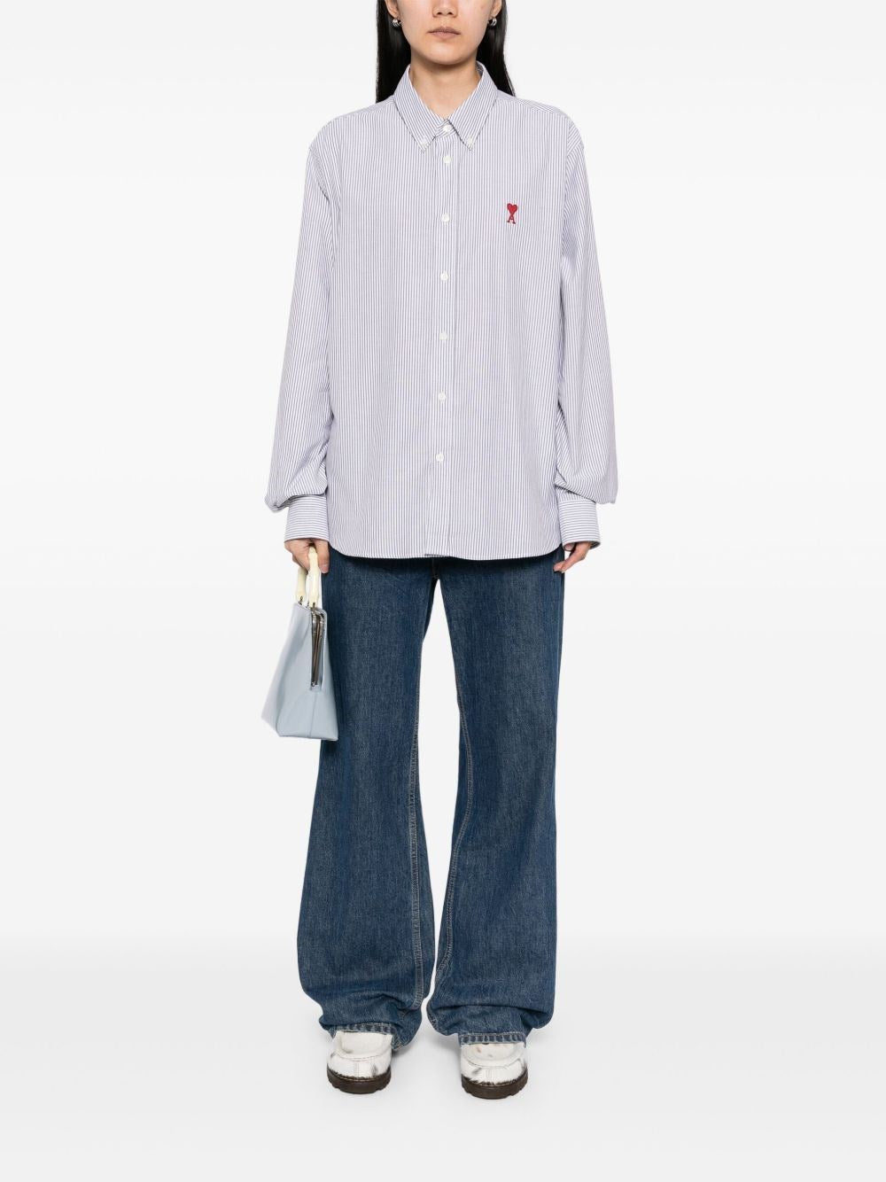 Ami Men Striped Shirt AMI PARIS