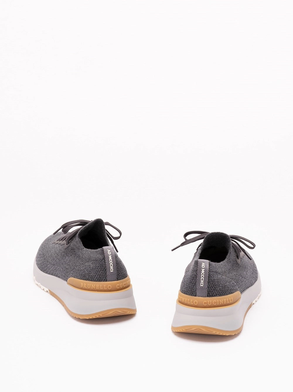 Brunello Cucinelli Men Knit Sneakers BRUNELLO CUCINELLI