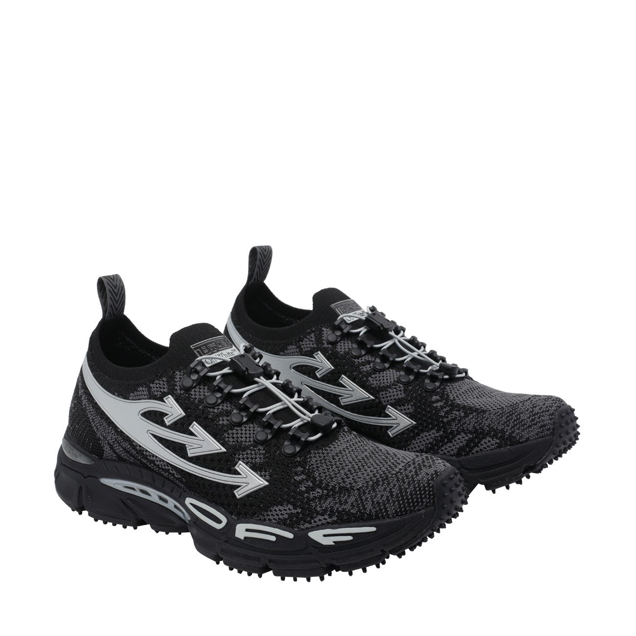 Off White Men Be Right Back Knit Sneakers OFF-WHITE