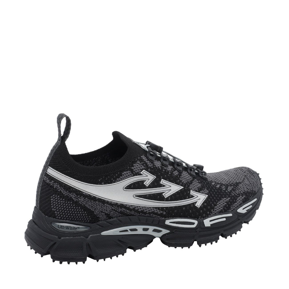 Off White Men Be Right Back Knit Sneakers