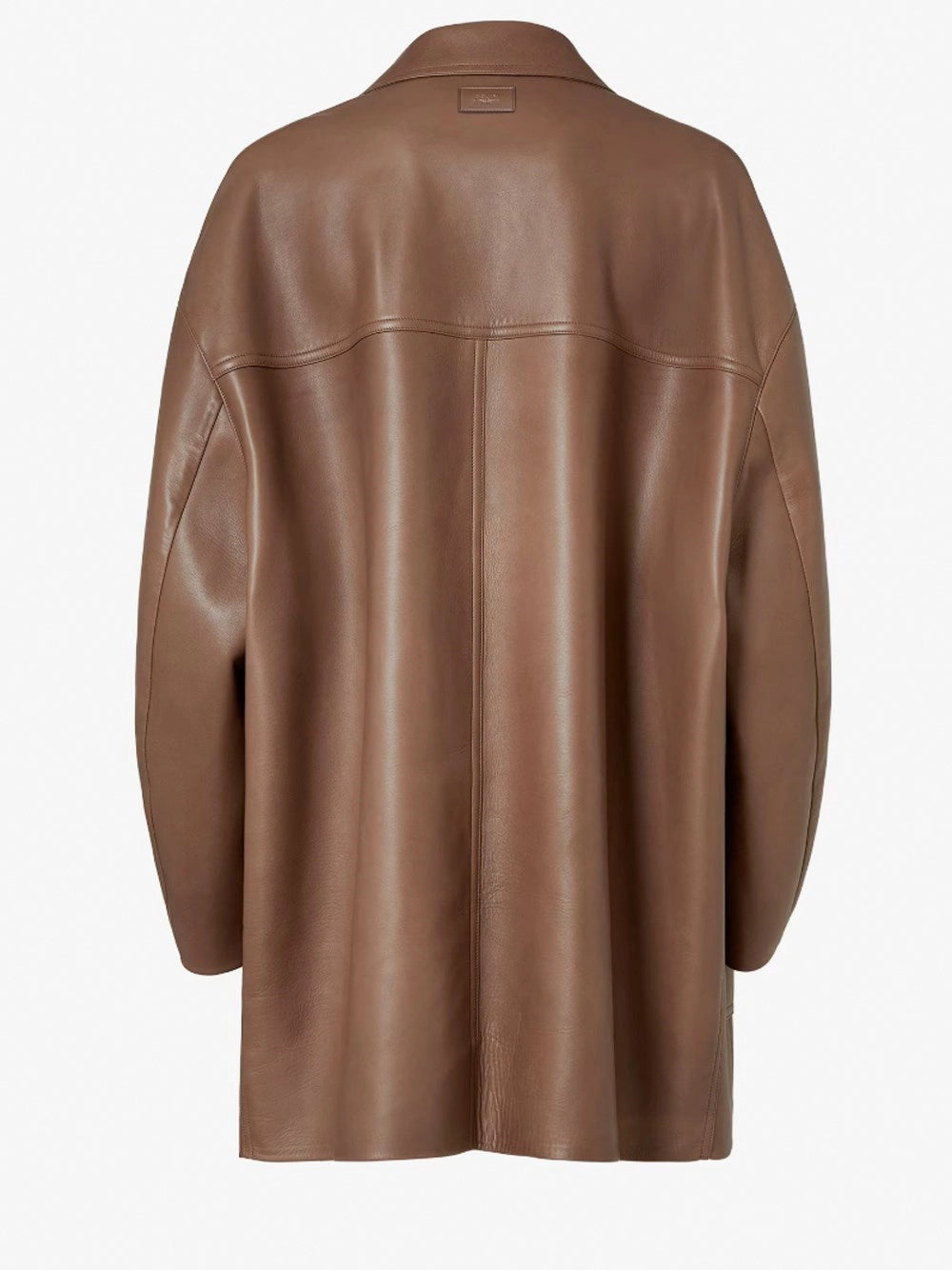 Fendi Men Oversize Leather Trench FENDI