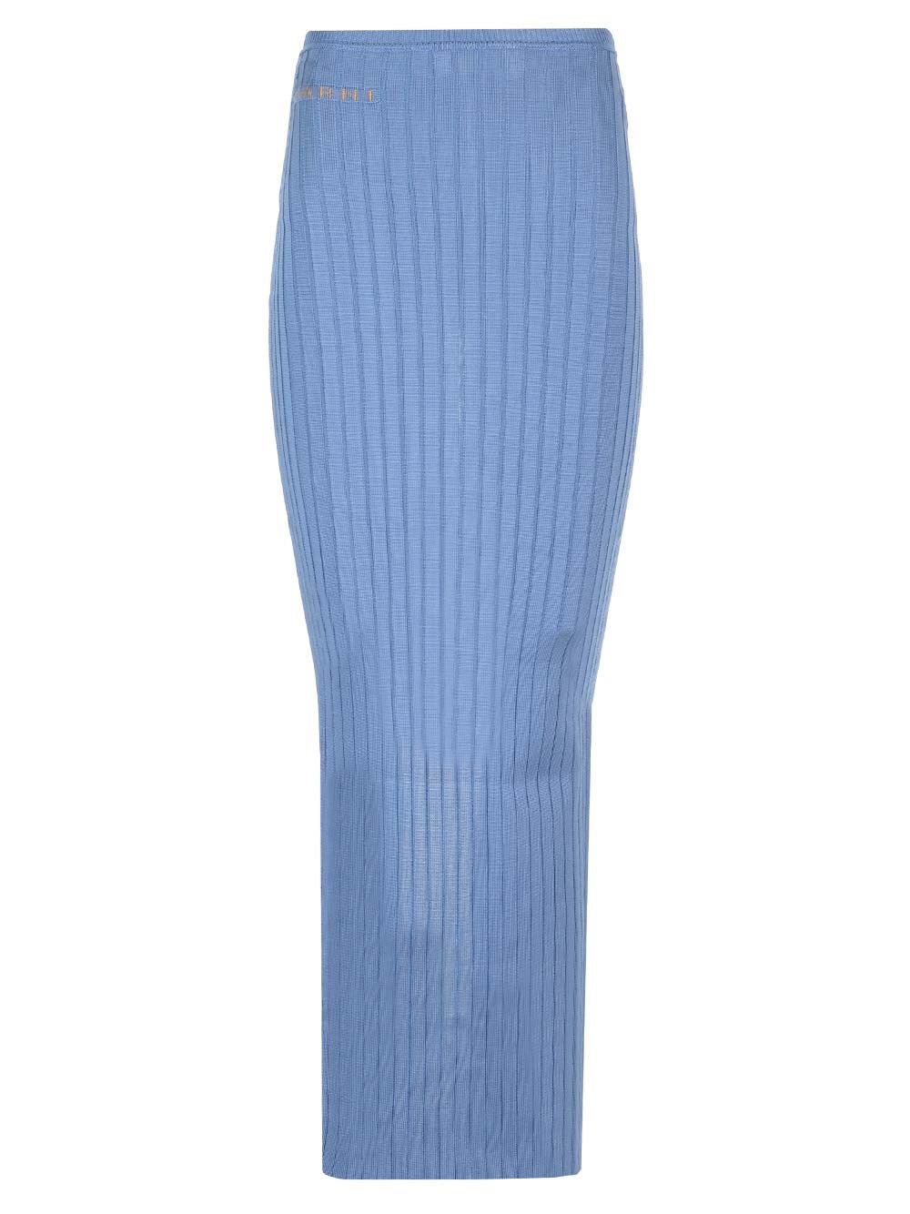 Marni Women Long Celestial Ribbed Skirt MARNI