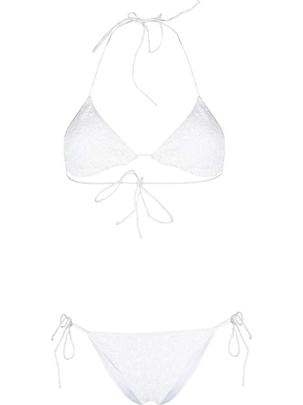 Oseree Women Sequined Micro Bikini OSEREE