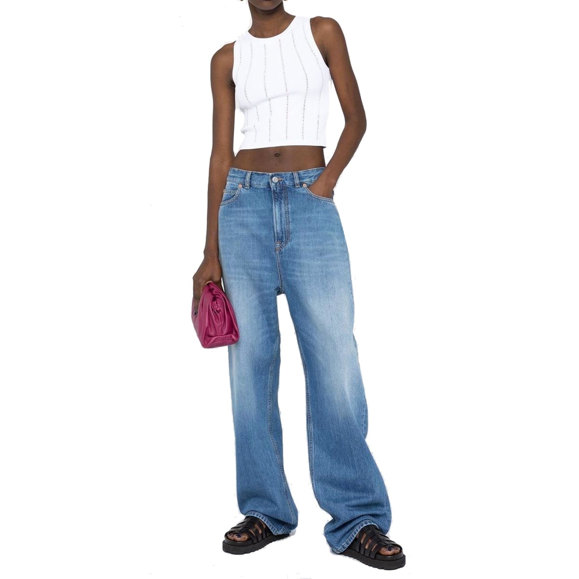 Valentino Archive Patch Jeans Women VALENTINO