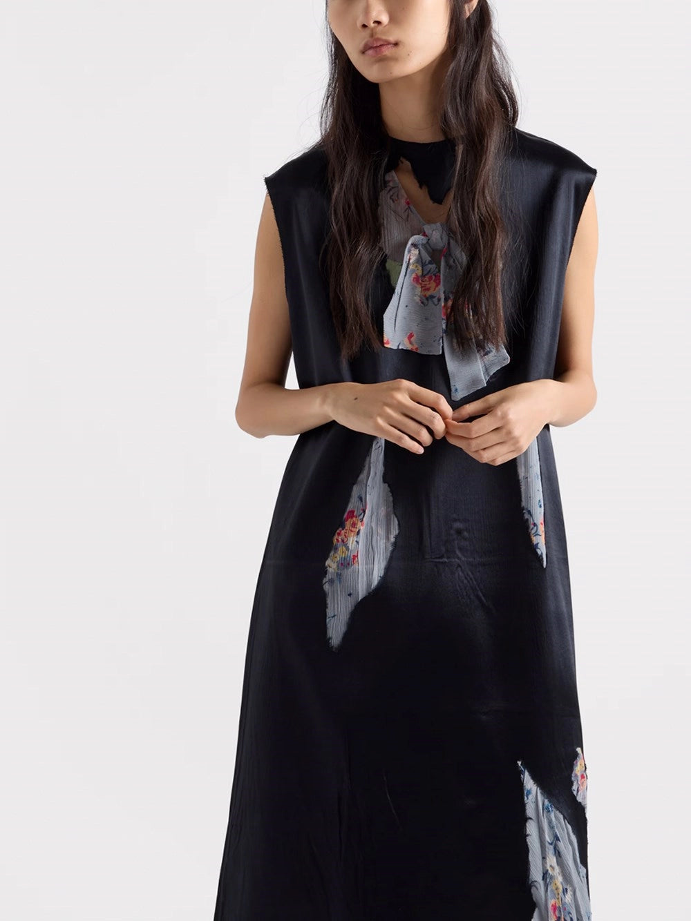 Prada Women Satin Dress PRADA