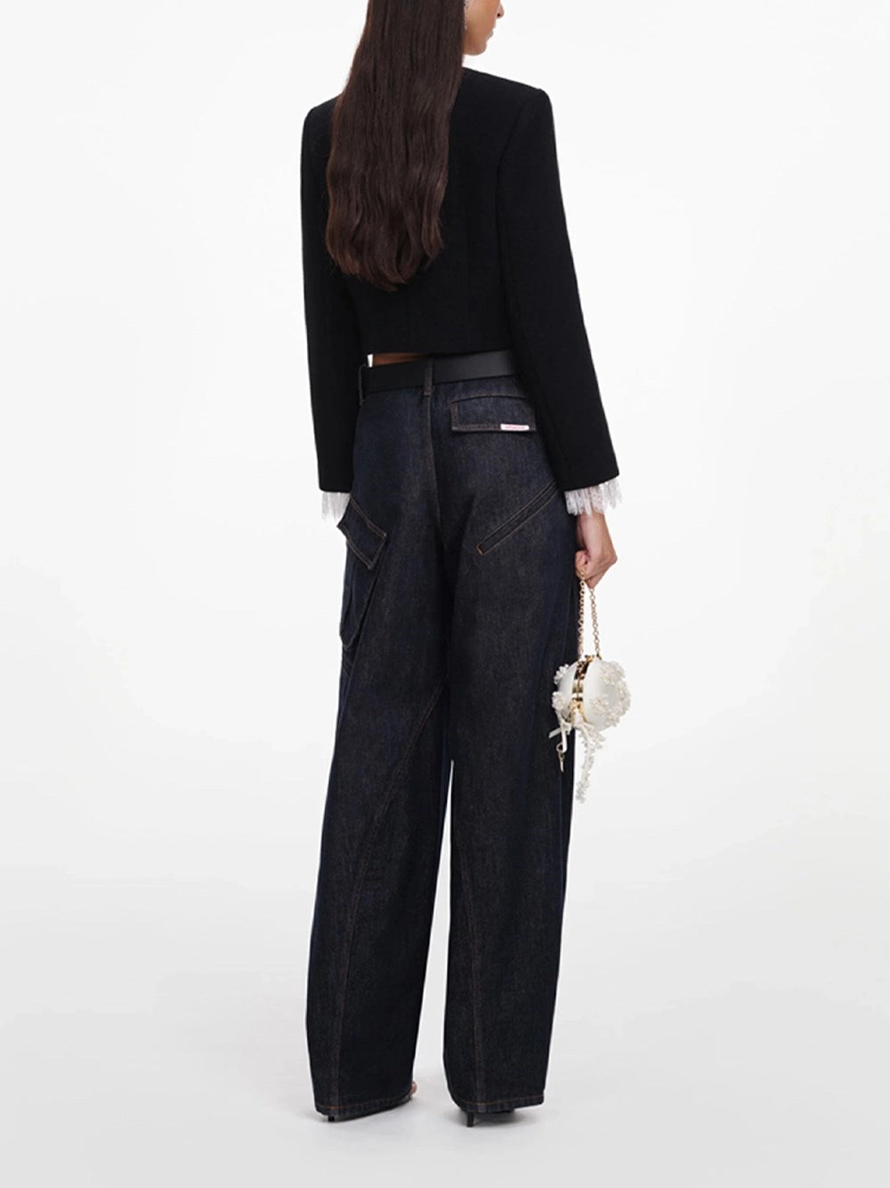 Self-Portrait Women Button Down Jacket SELF-PORTRAIT