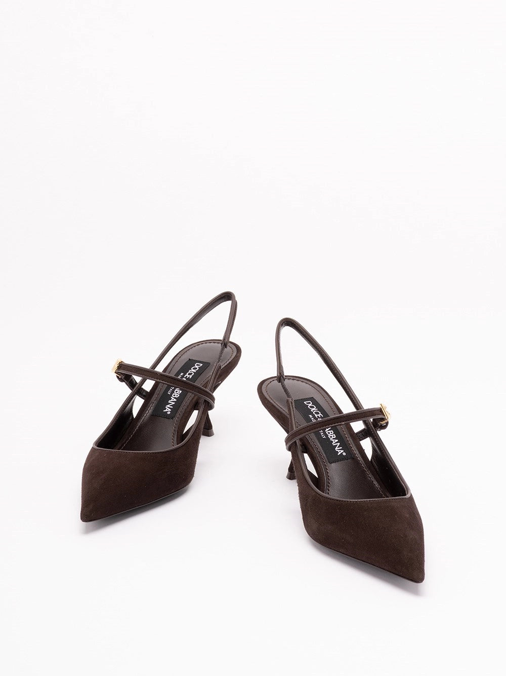 Dolce & Gabbana Women Suede Slingback DOLCE & GABBANA