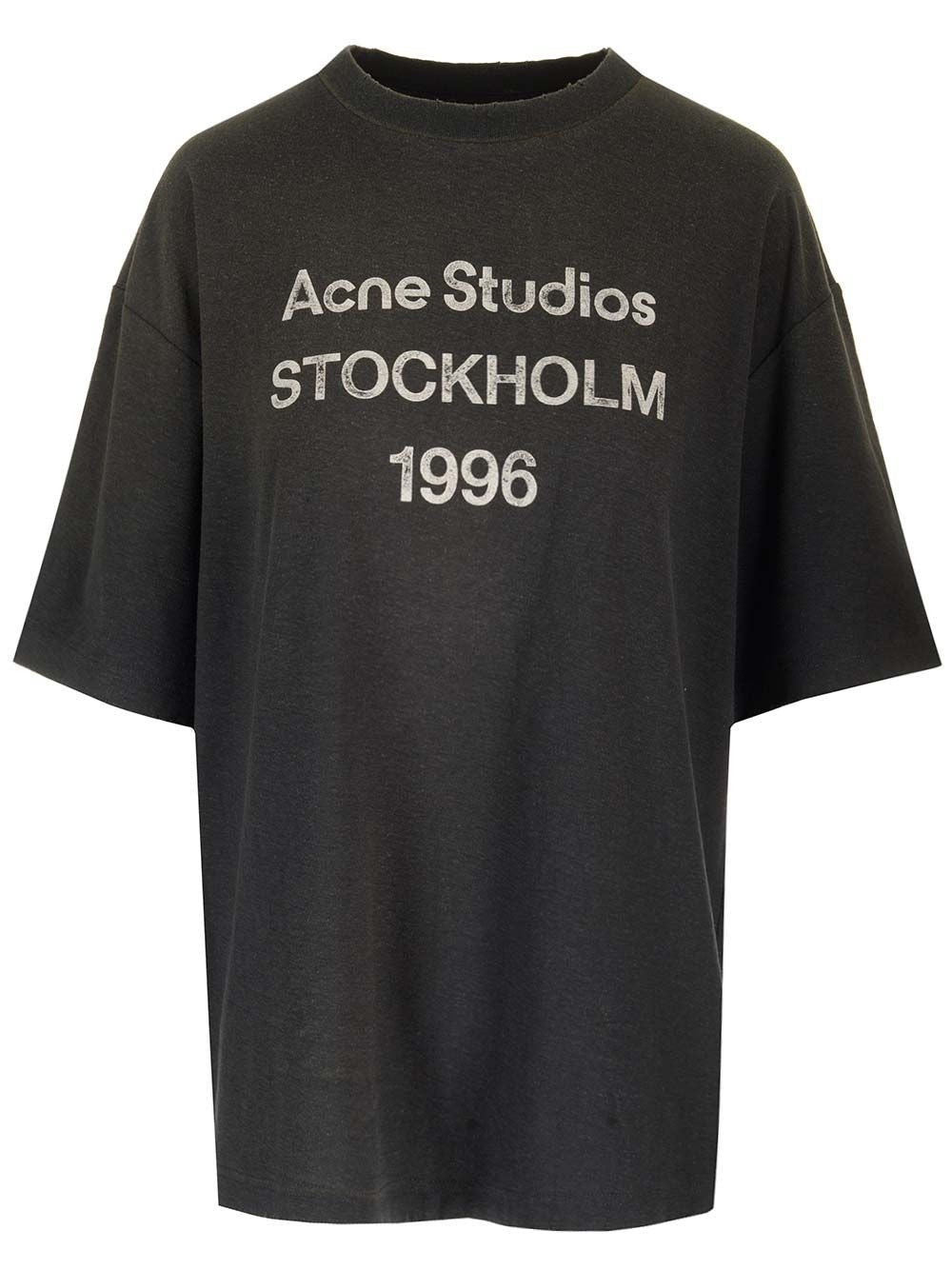 Acne Studios Women Cotton And Hemp T-Shirt ACNE STUDIOS
