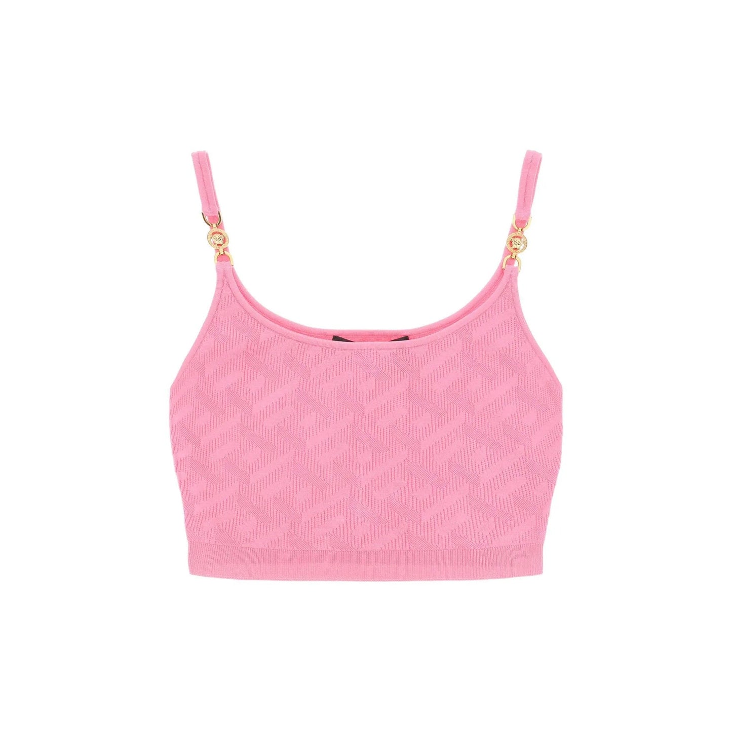Versace La Greca Cropped Top Women VERSACE