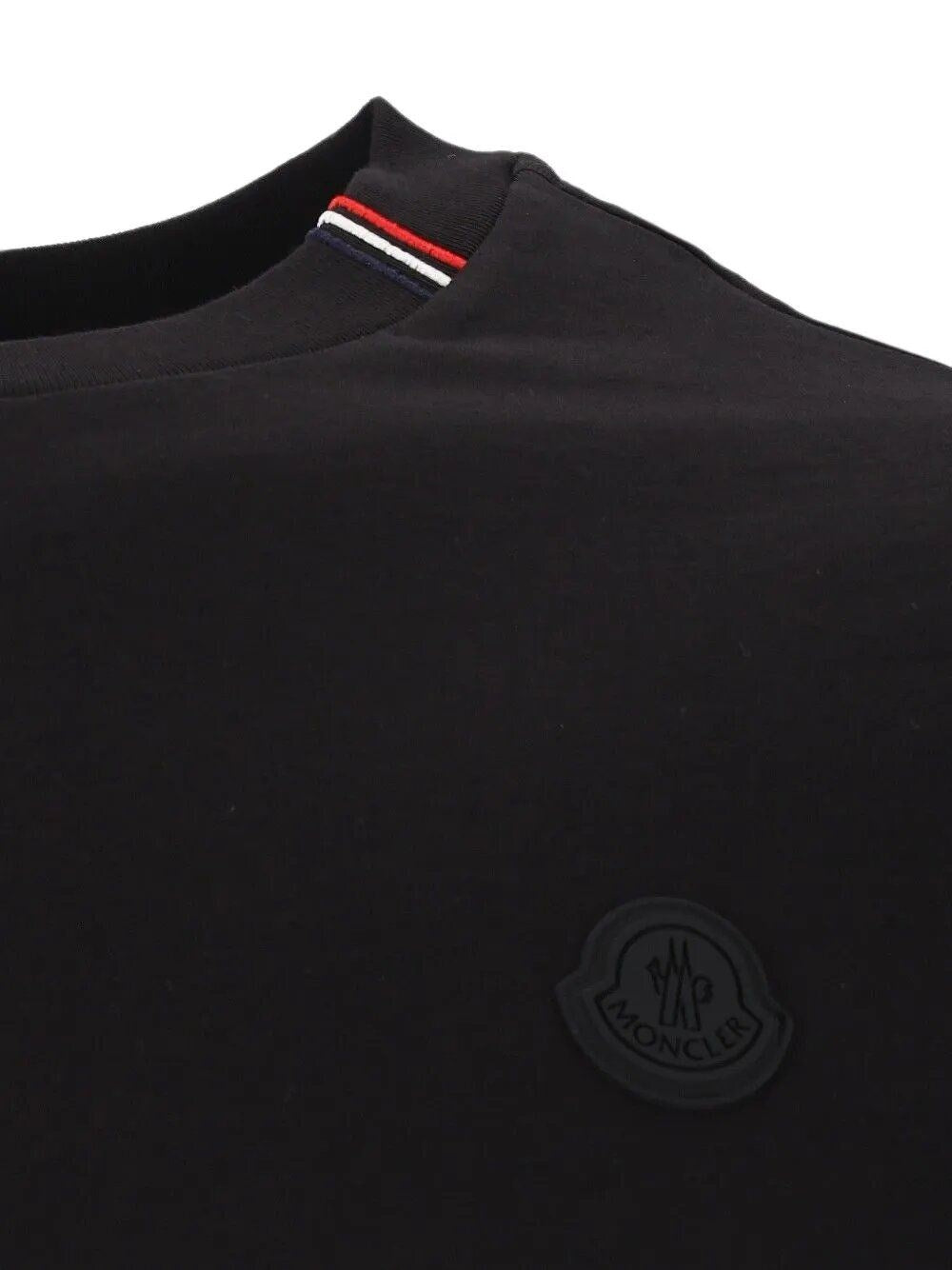 Moncler Men Short-Sleeved T-Shirt With Striped Details MONCLER