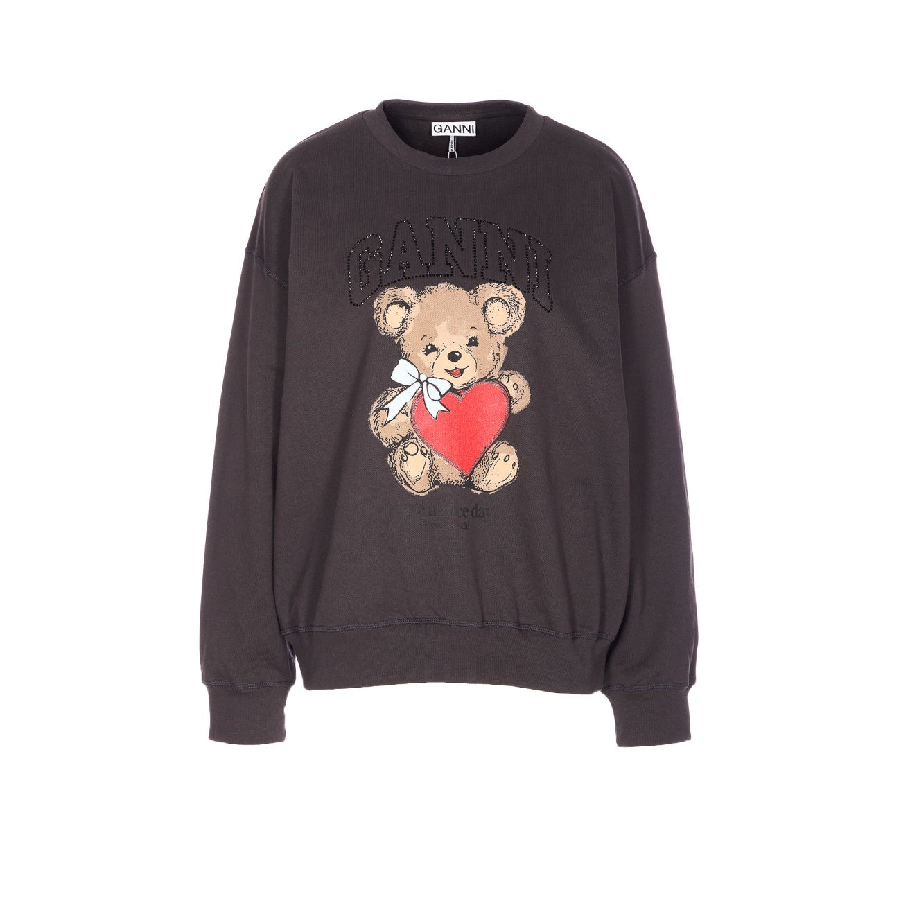 Ganni Women Bear Sweatshirt GANNI