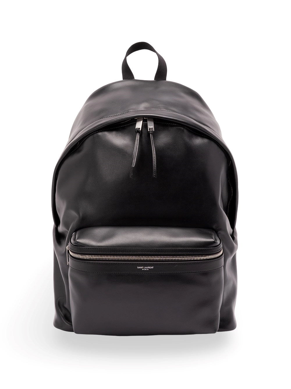 Saint Laurent Men City Backpack In Matte Leather SAINT LAURENT