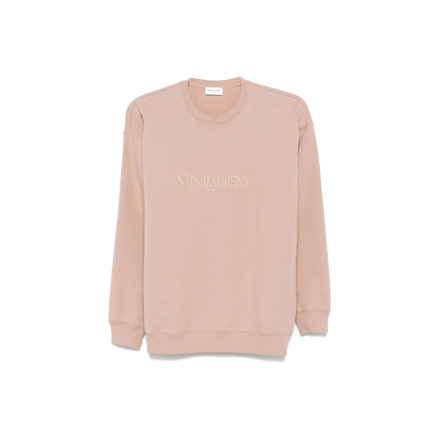 Saint Laurent Cotton Logo Sweatshirt Women SAINT LAURENT
