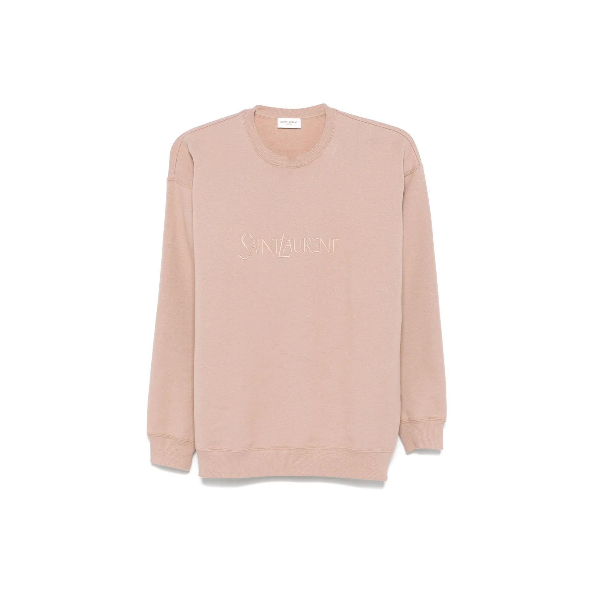 Saint Laurent Cotton Logo Sweatshirt Women SAINT LAURENT