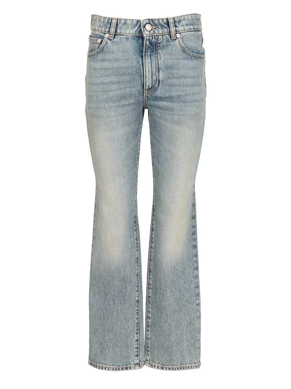 Mcqueen Women Straight-Leg Jeans ALEXANDER MCQUEEN