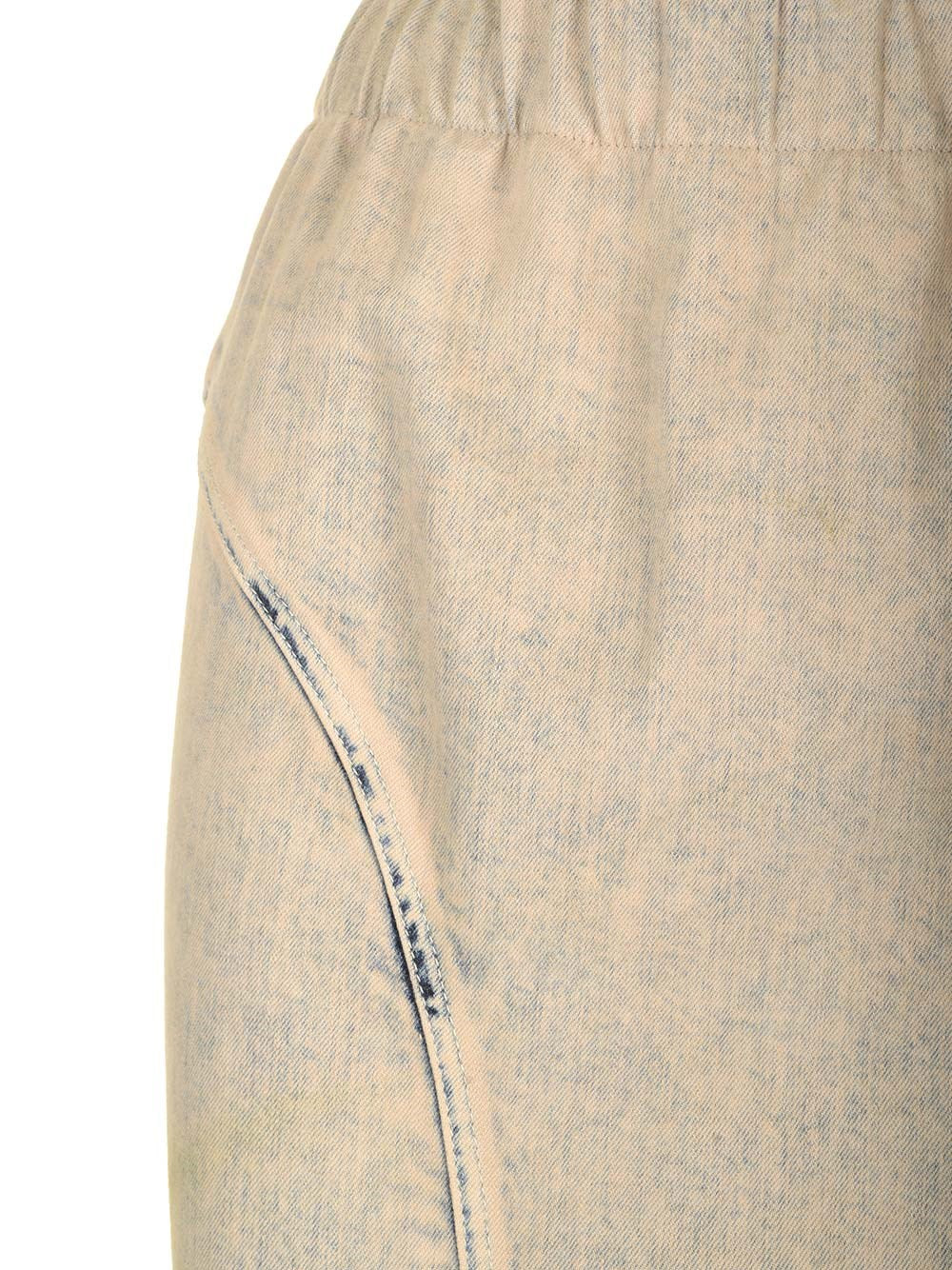Moncler X Rick Owens Women Denim Mermaid Skirt MONCLER X RICK OWENS