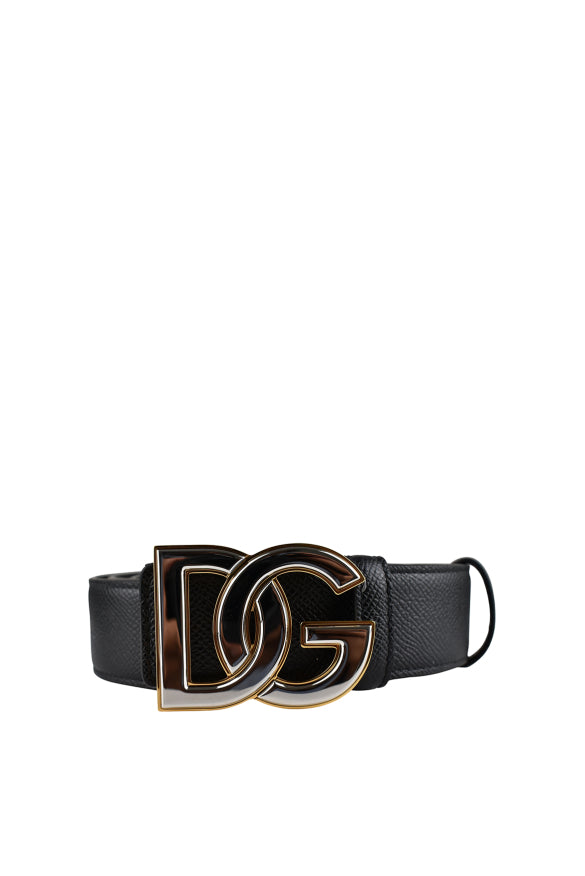 Dolce&Gabbana Men Leather Belt DOLCE & GABBANA