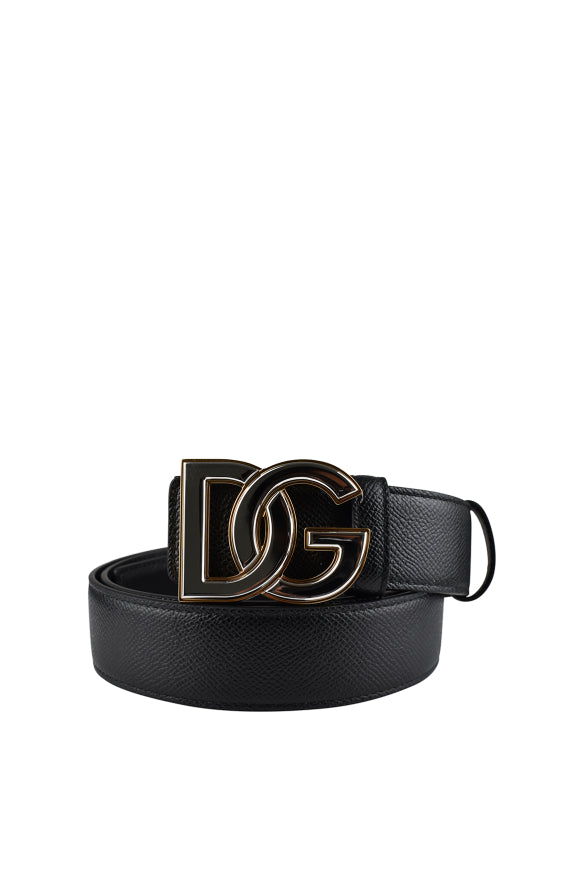 Dolce&Gabbana Men Leather Belt DOLCE & GABBANA